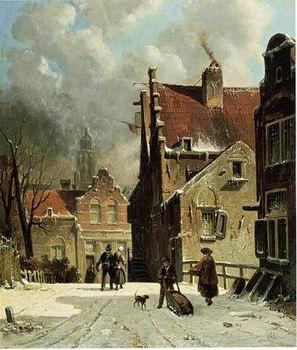 unknow artist European city landscape, street landsacpe, construction, frontstore, building and architecture. 124 Germany oil painting art